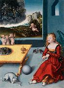 Lucas Cranach Die Melancholie Sweden oil painting artist